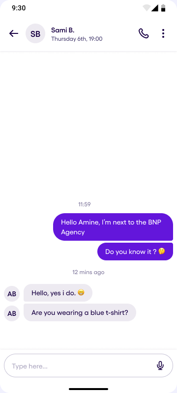 Idle chat state