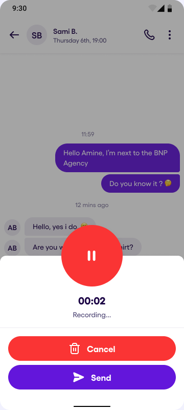 Play and review recording