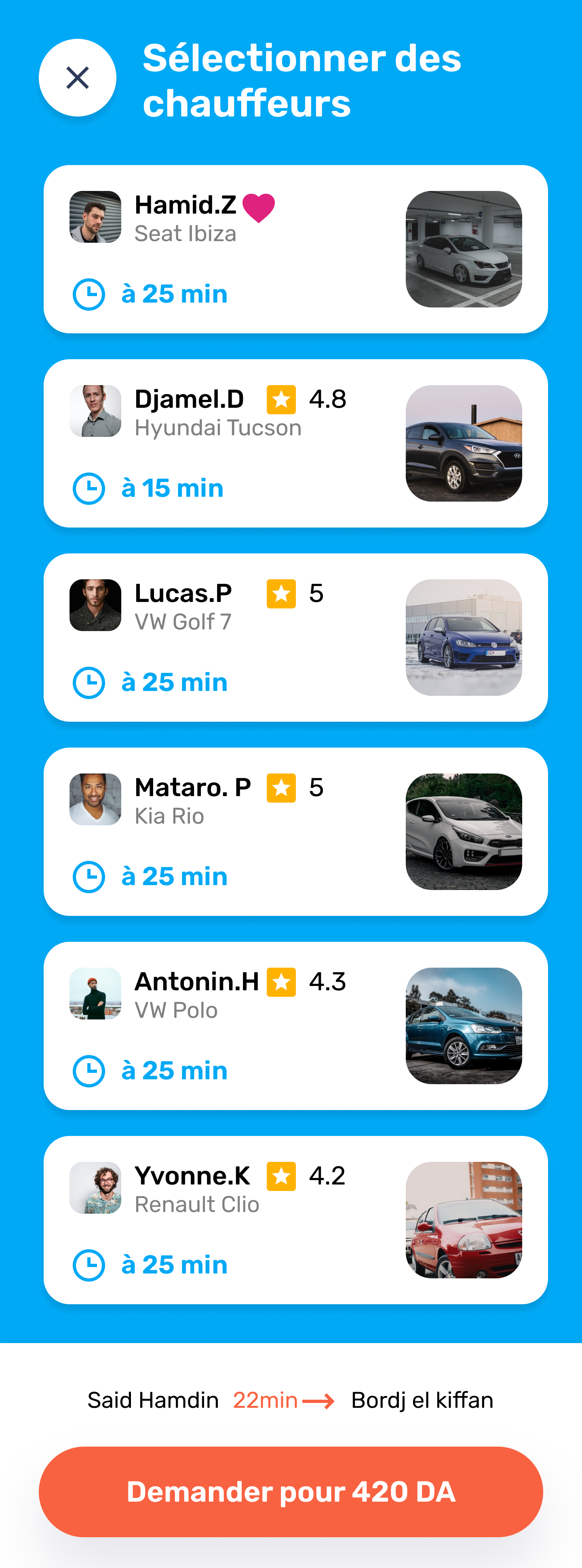 Rider app screenshot 22