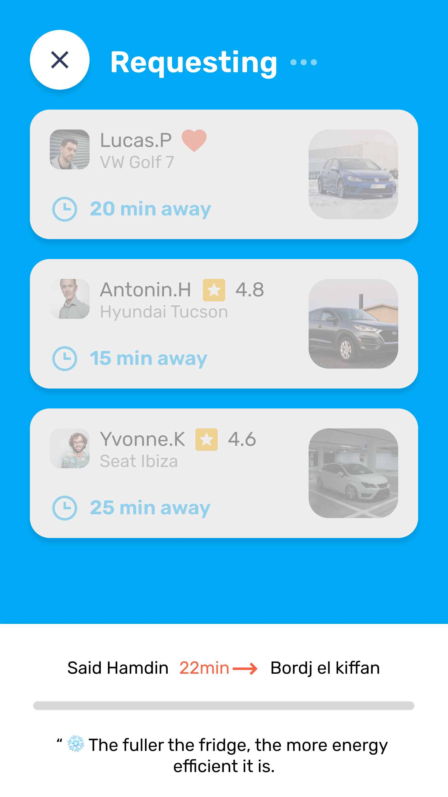 Rider app screenshot 23