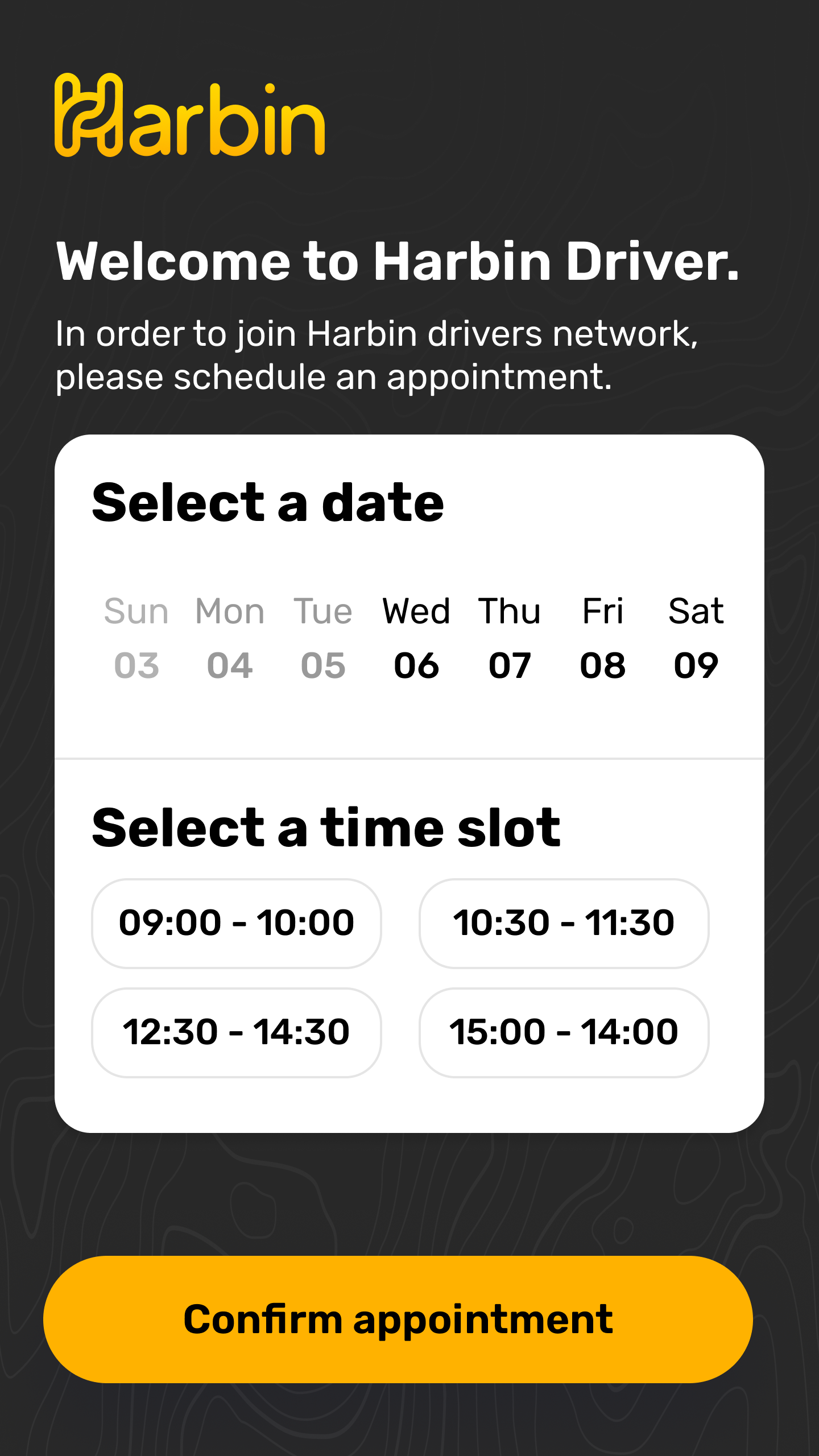 Driver app screenshot 12