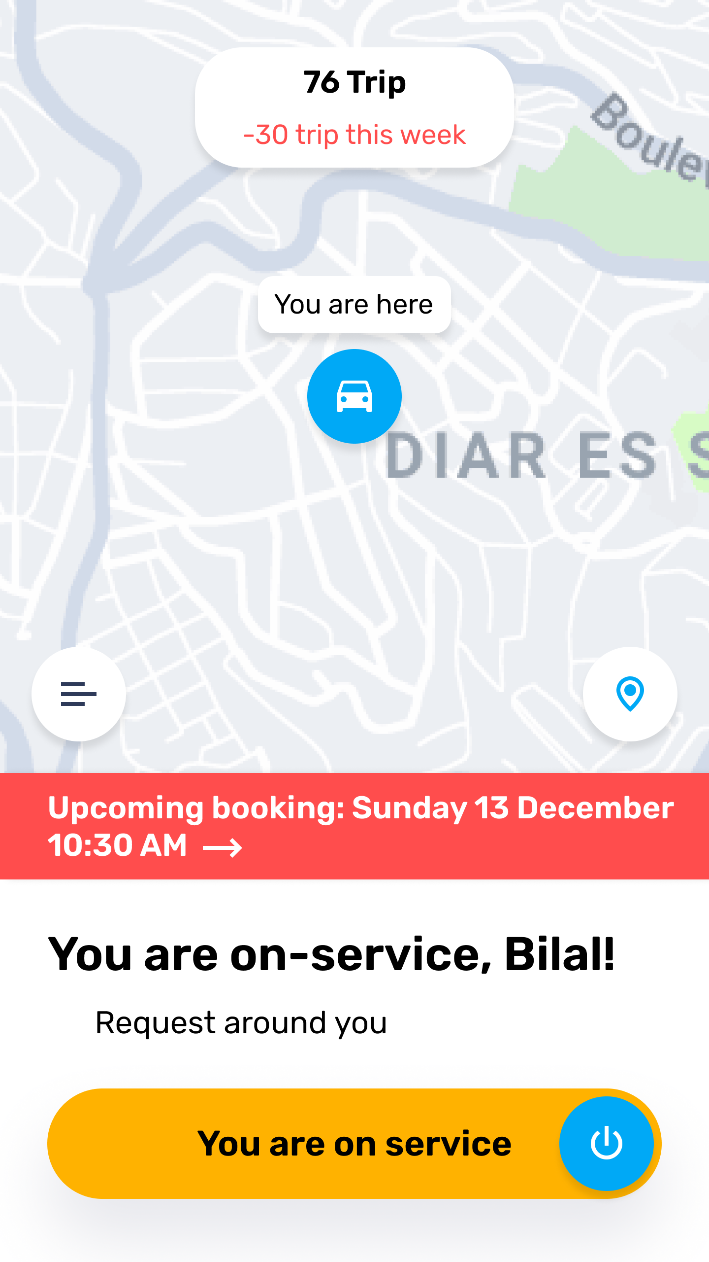 Driver app screenshot 15