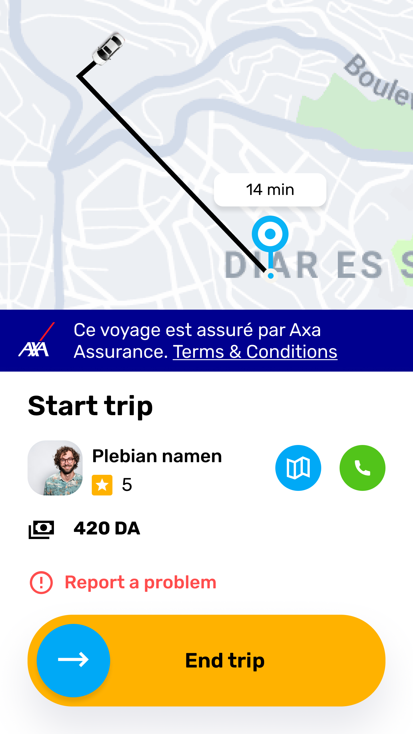 Driver app screenshot 19