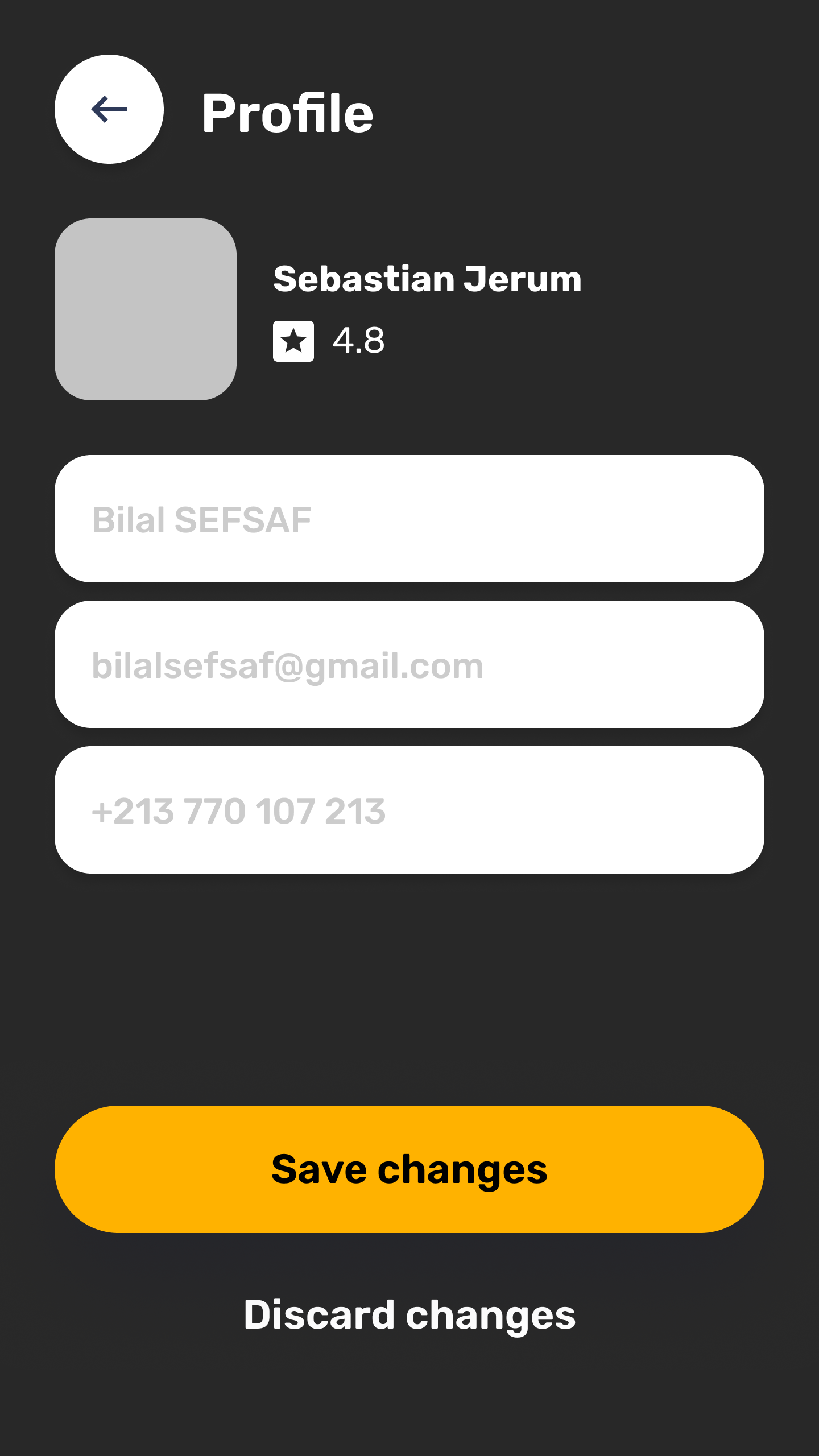 Driver app screenshot 25
