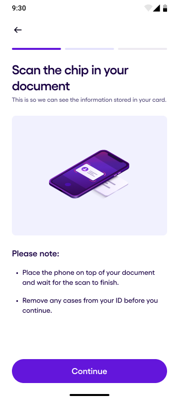 NFC chip reading intro